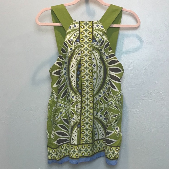 ❌SOLD❌ Banana Republic | 100% Silk Boho Tank Top - Picture 4 of 8